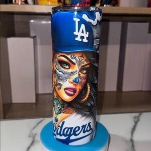 20oz L.A Dodgers Girl Tumbler